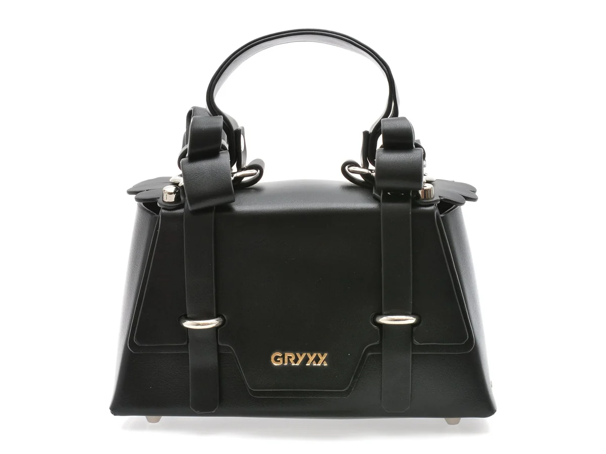 Geanta GRYXX Neagra, 1909231, Din Piele Ecologica