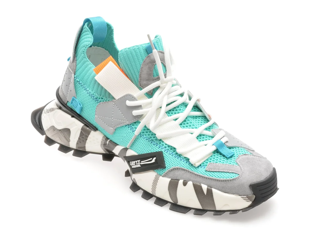 Pantofi Sport GRYXX Albastri, 18159, Din Material Textil