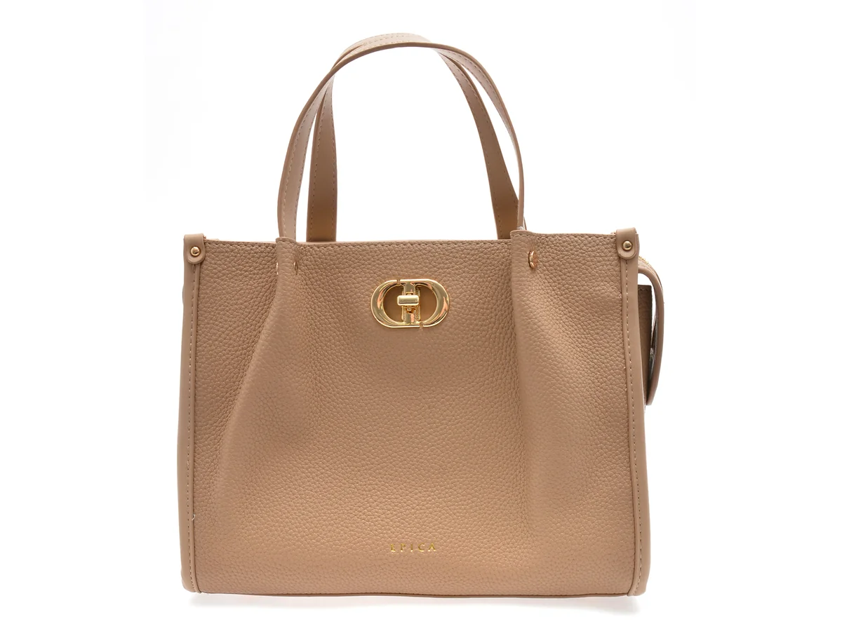 Geanta Epica Nude, 5641076, Din Piele Ecologica