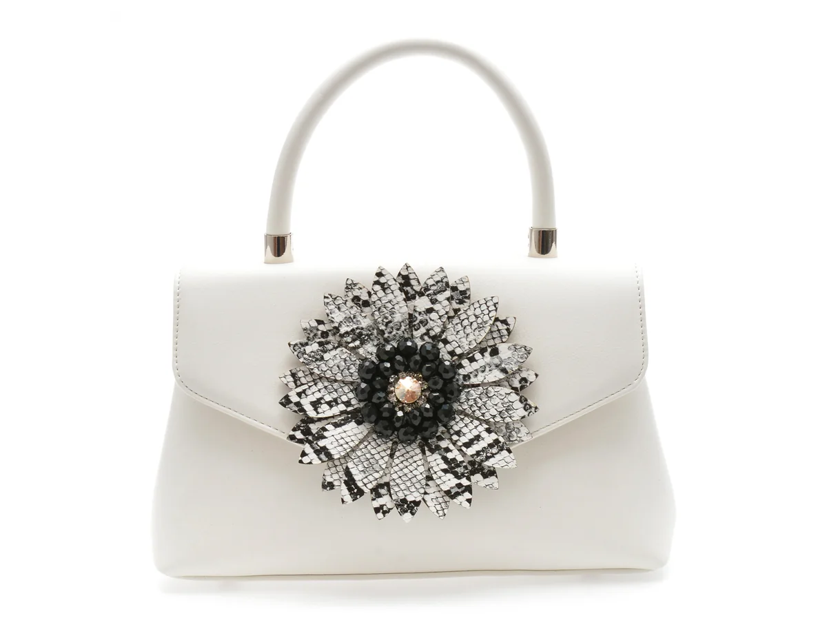 Geanta Epica Alba, 720, Din Piele Ecologica