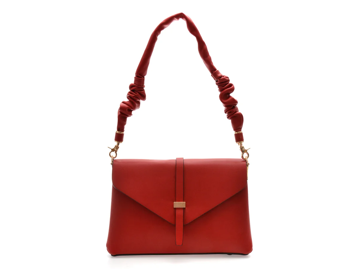 Geantă Epica Roșie, 3551, Din Piele Ecologică