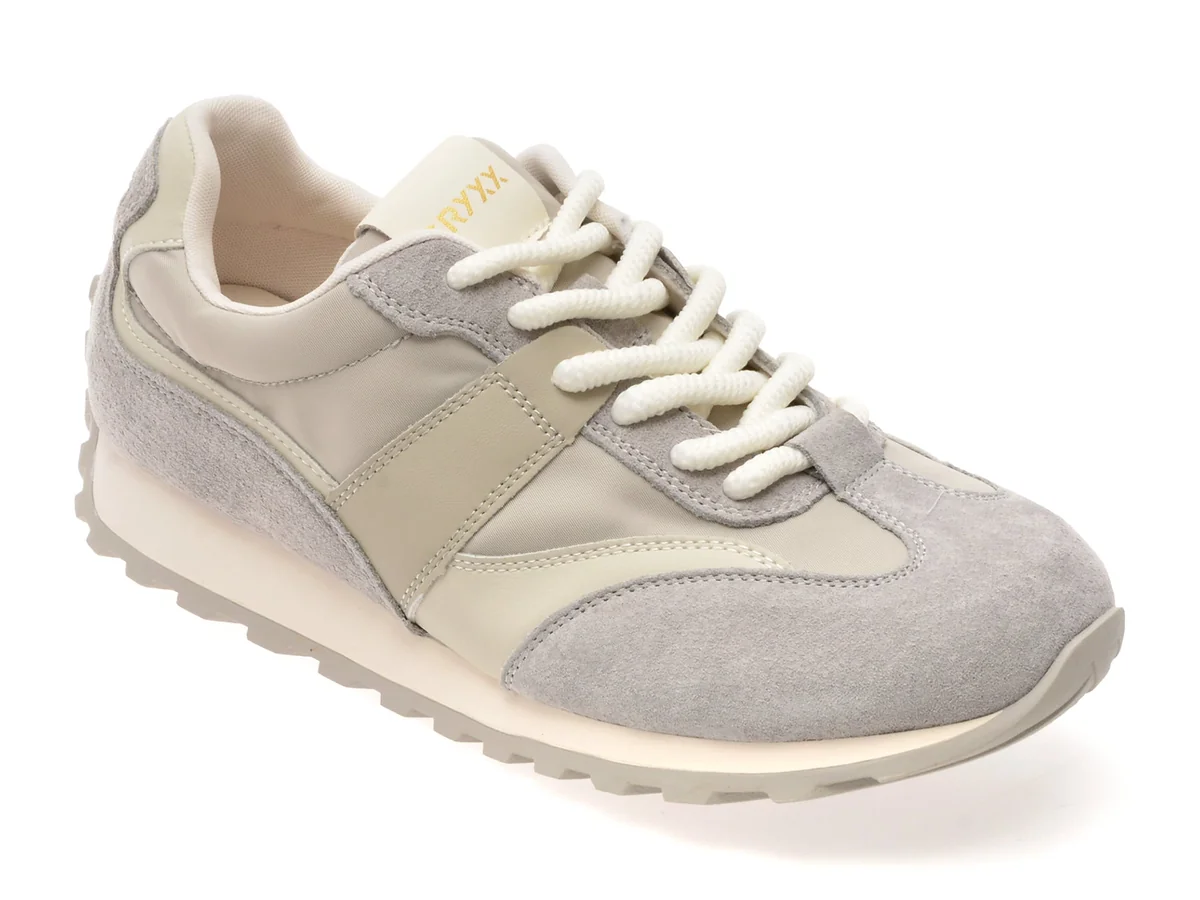 Pantofi Sport GRYXX Gri, 20809, Din Material Textil