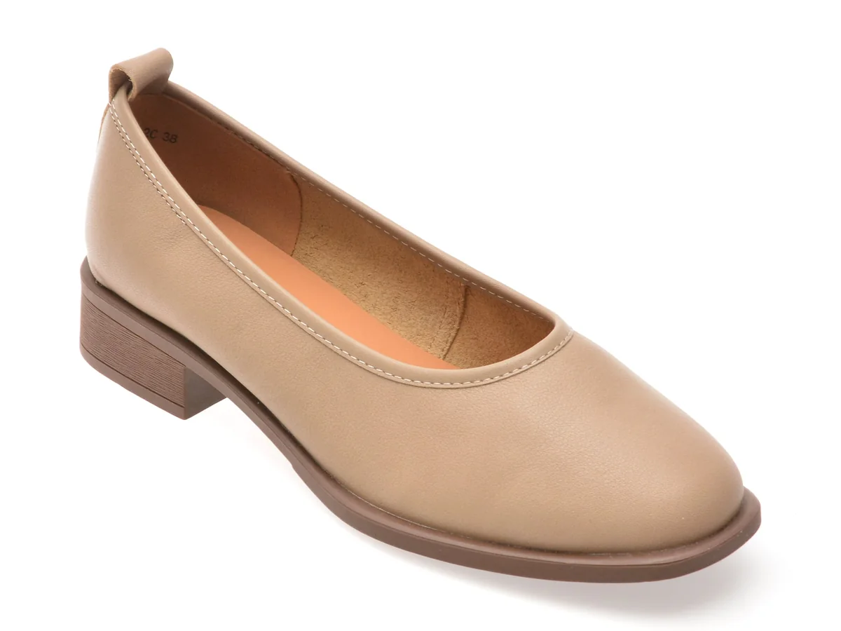 Pantofi Flavia Passini Gri, 1275C11, Din Piele Naturala