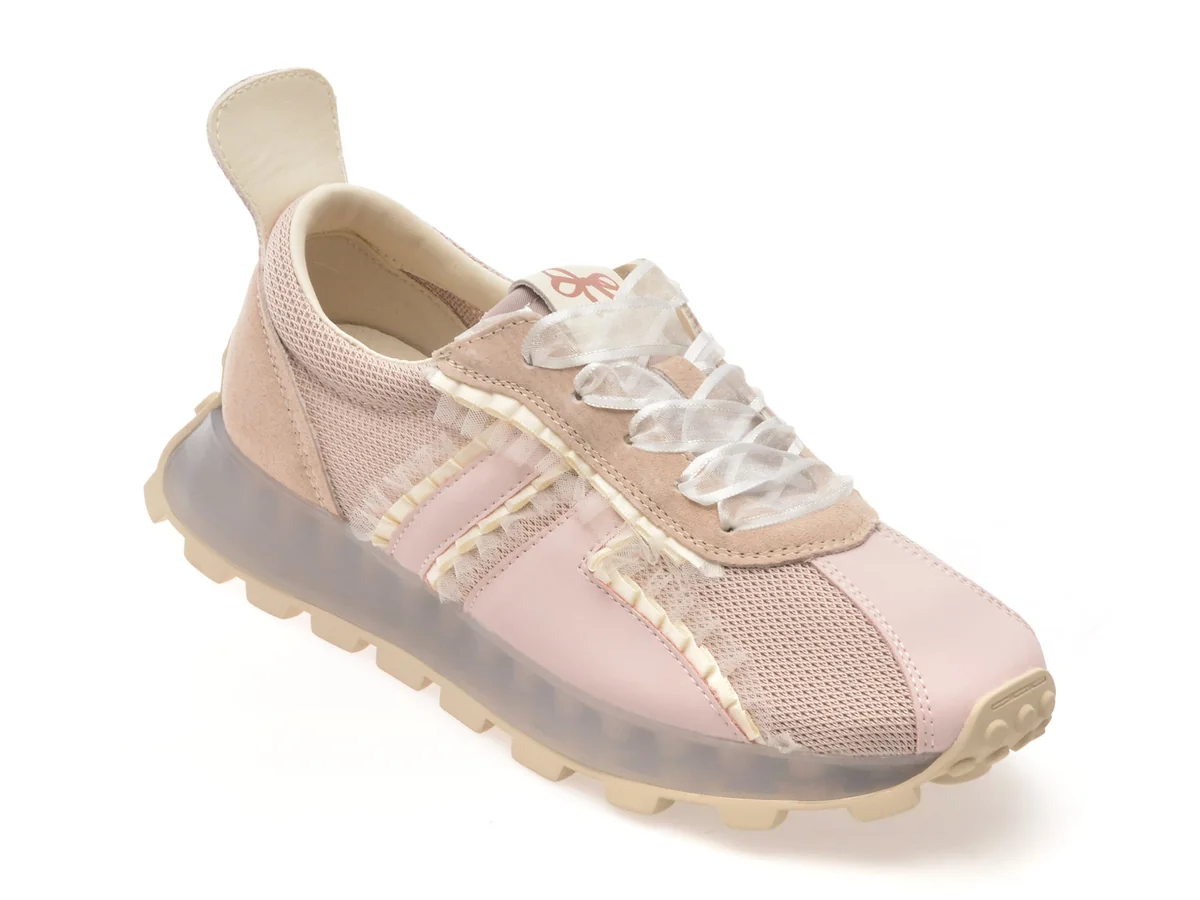 Pantofi Sport Flavia Passini Roz, 23003, Din Material Textil