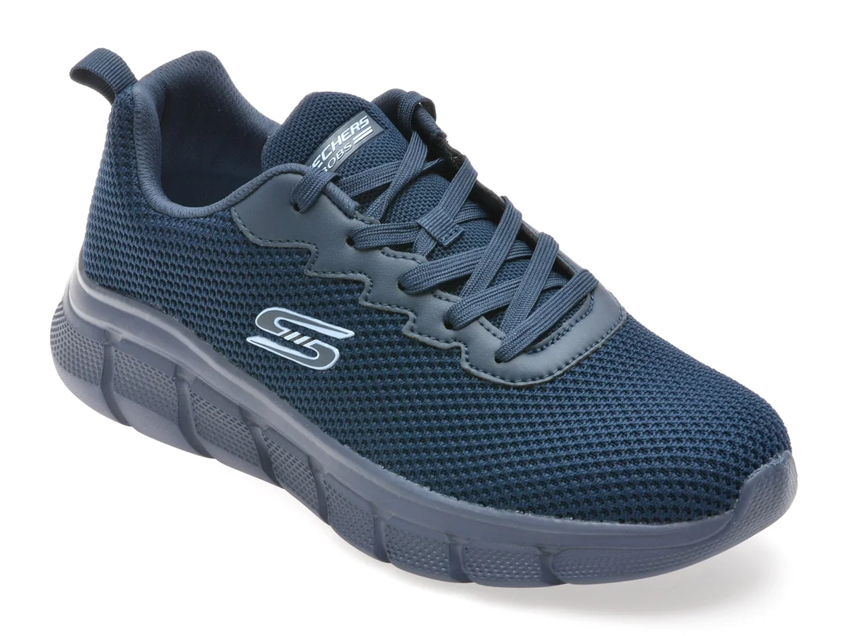 Pantofi Sport Skechers Bleumarin, BOBS B FLEX, Din Material Textil