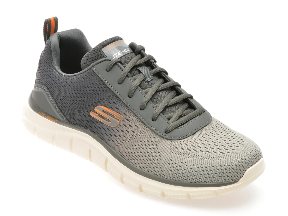 Pantofi Sport SKECHERS Gri, TRACK, Din Material Textil
