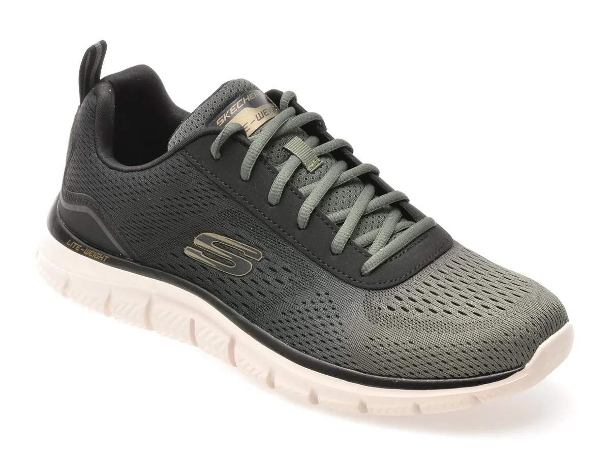 Pantofi Sport Skechers Kaki, Track, Din Material Textil