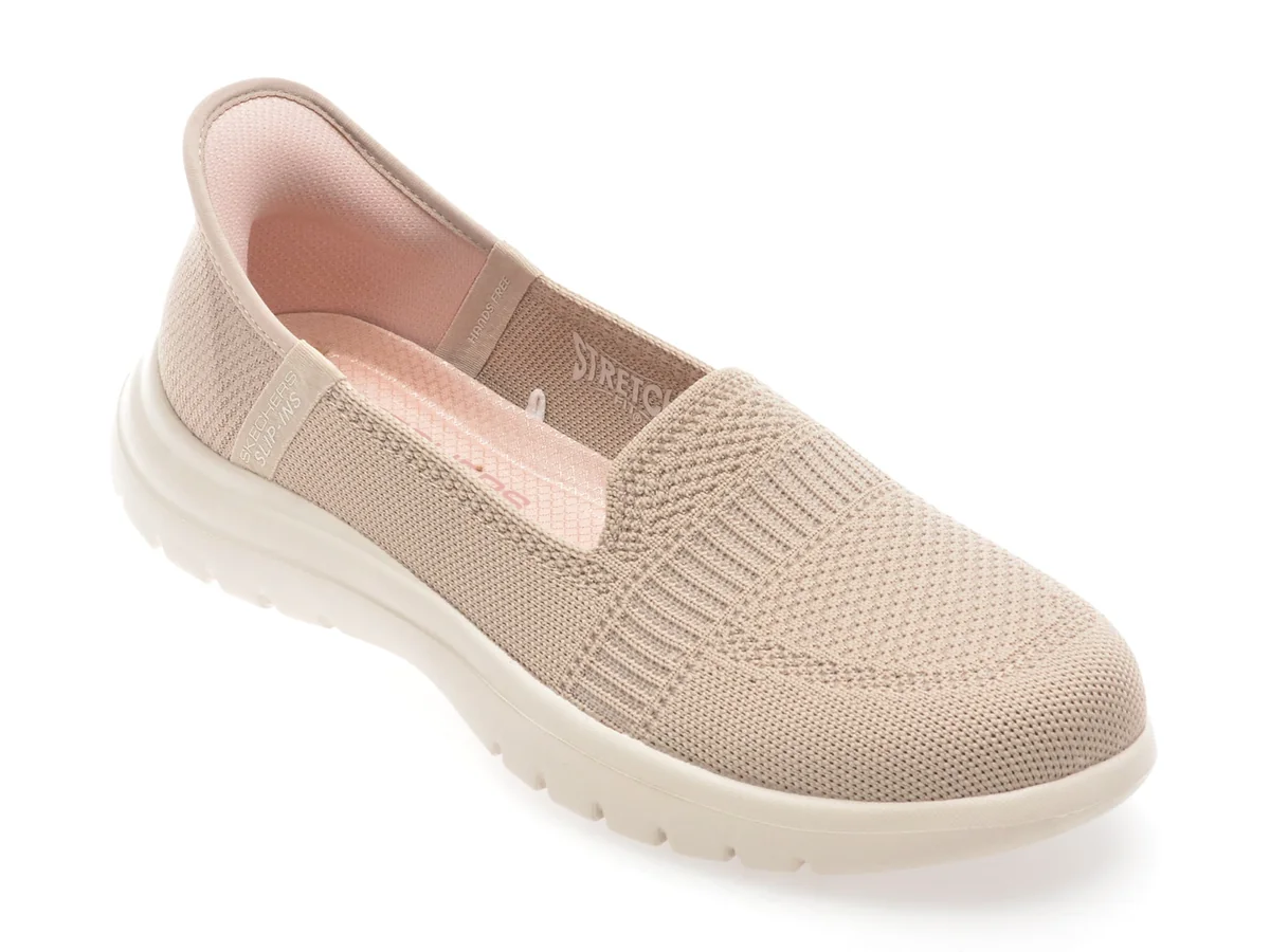 Pantofi Sport SKECHERS Gri, ON-THE-GO FLEX, Din Material Textil