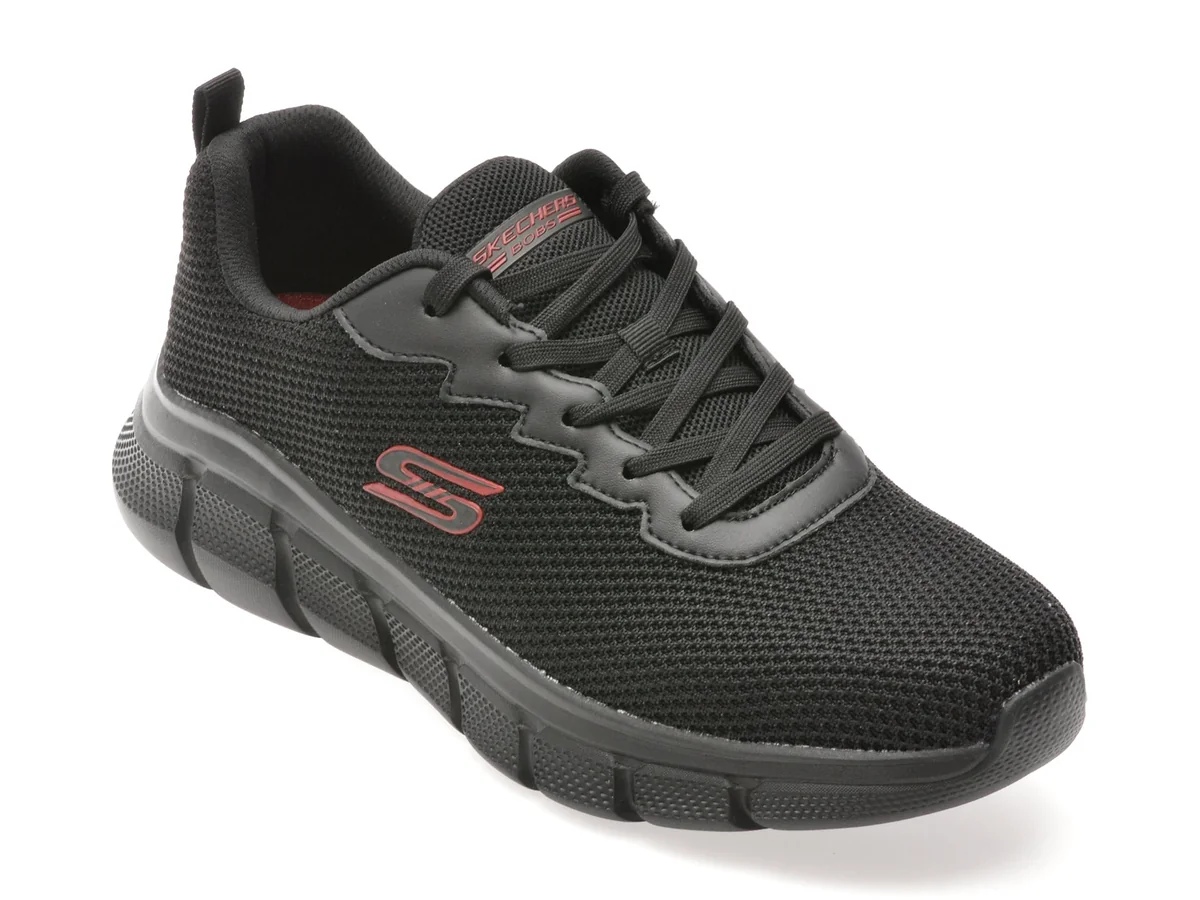 Pantofi Sport Skechers Negri, Bobs B Flex, Din Material Textil