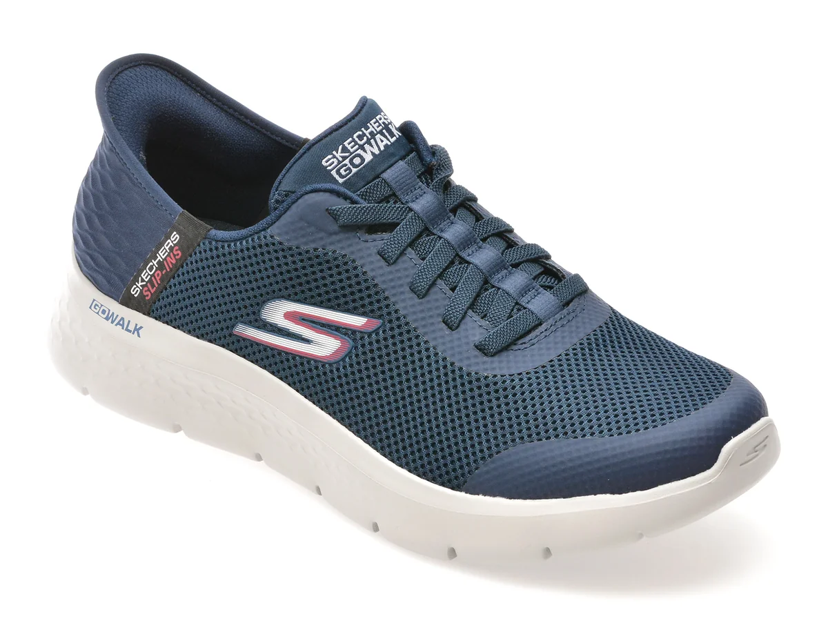Pantofi Sport Skechers Bleumarin, Go Walk Flex, Din Material Textil