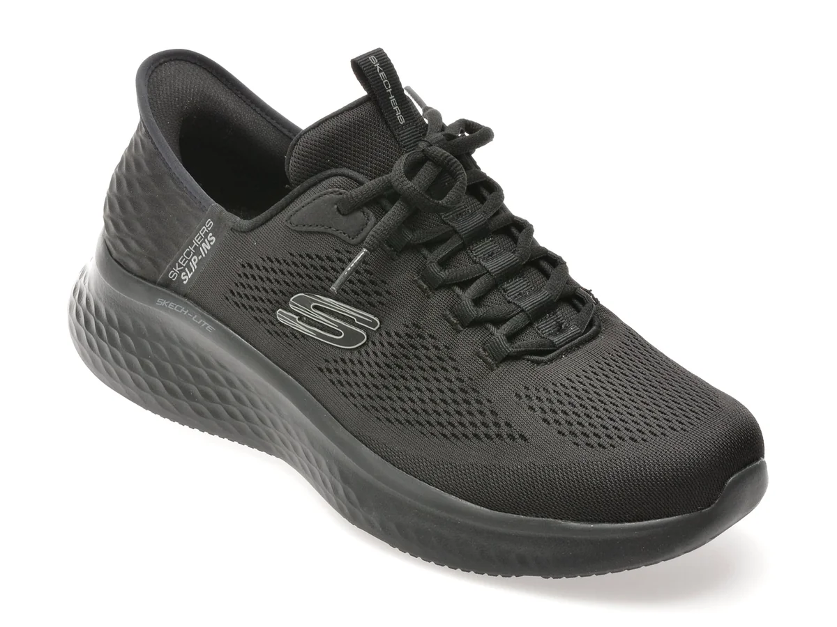 Pantofi Sport Skechers Negri, SKECH-LITE PRO, Din Material Textil