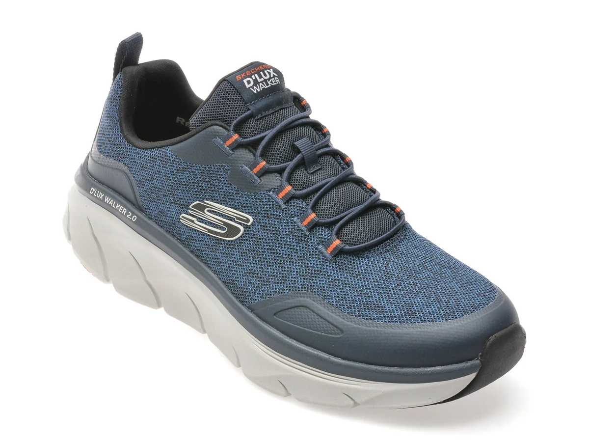 Pantofi Sport Skechers Bleumarin, D LUX WALKER 2.0, Din Material Textil