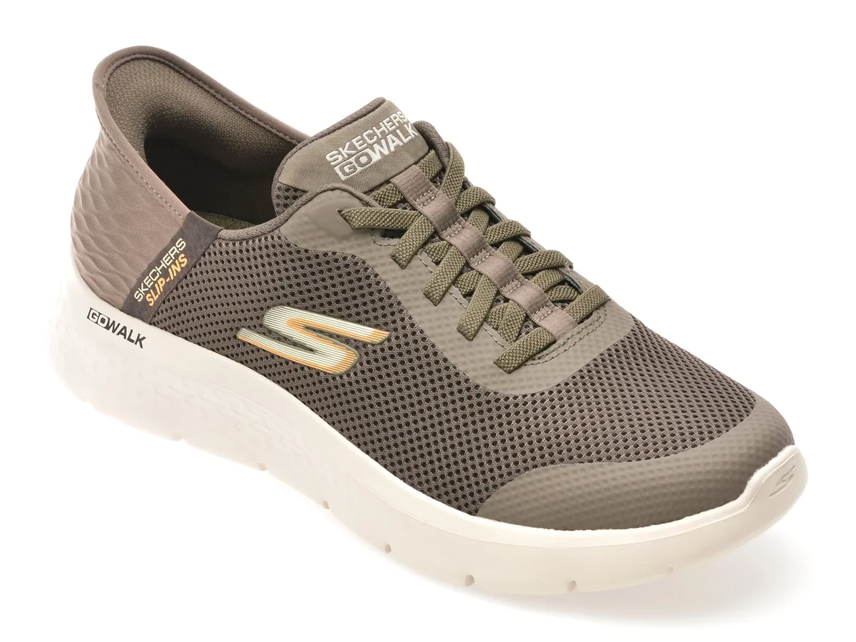 Pantofi Sport Skechers Gri, Go Walk Flex, Din Material Textil