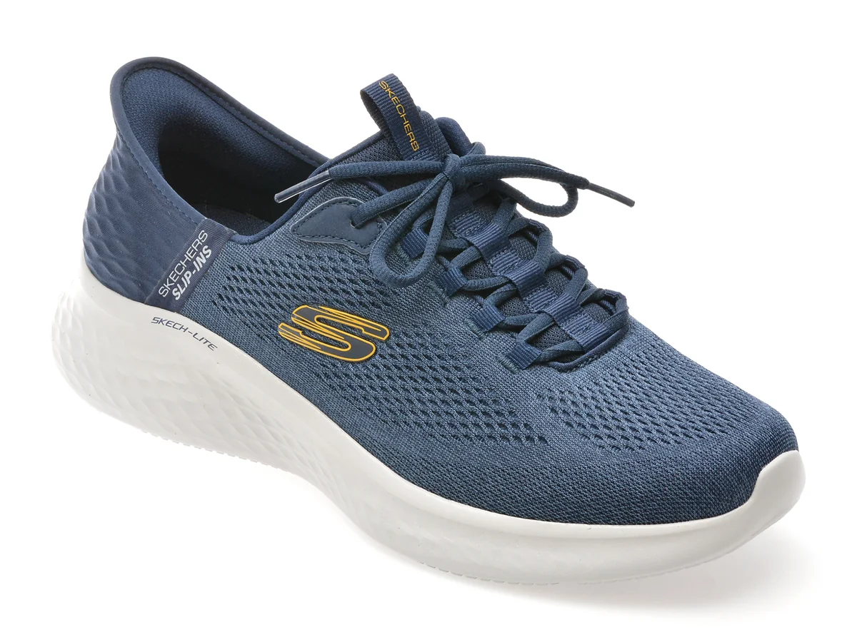 Pantofi Sport Skechers Bleumarin, SKECH-LITE PRO, Din Material Textil
