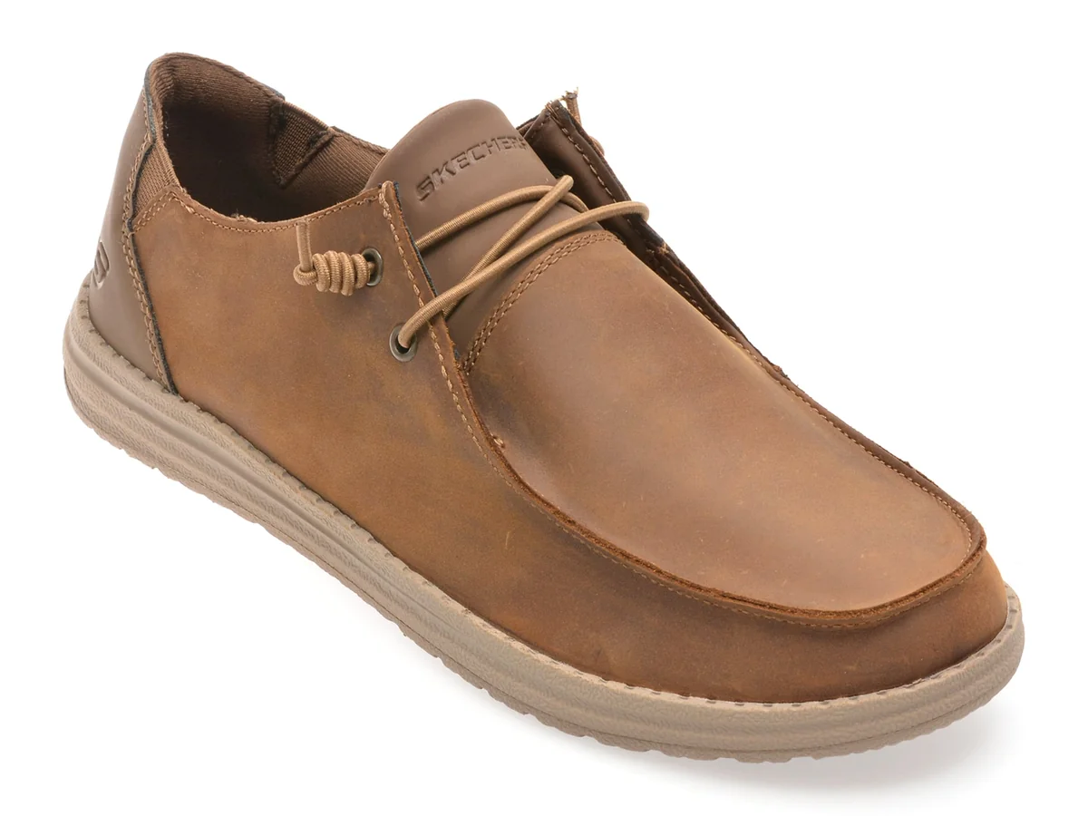 Mocasini Skechers Maro, Melson, Din Piele Naturala