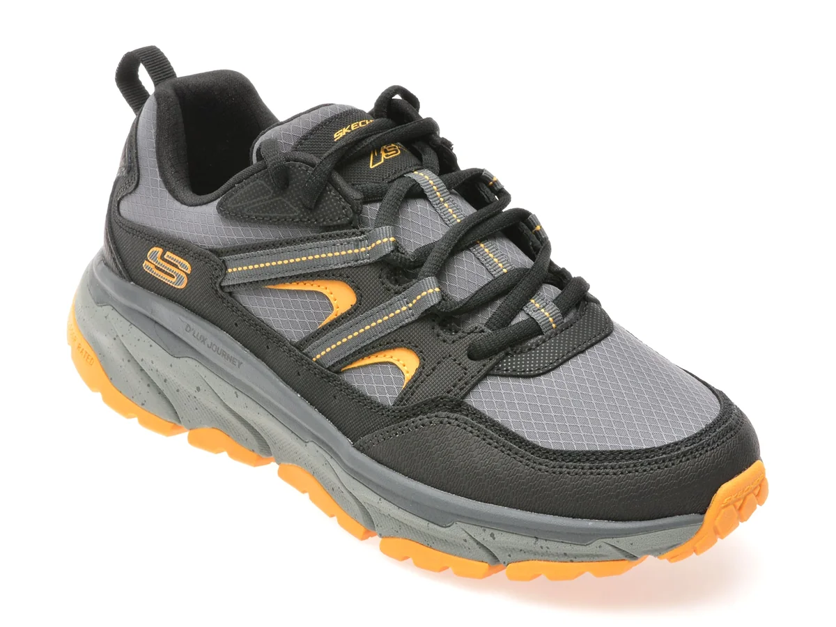 Pantofi Sport Skechers Negri, D LUX JOURNEY, Din Material Textil