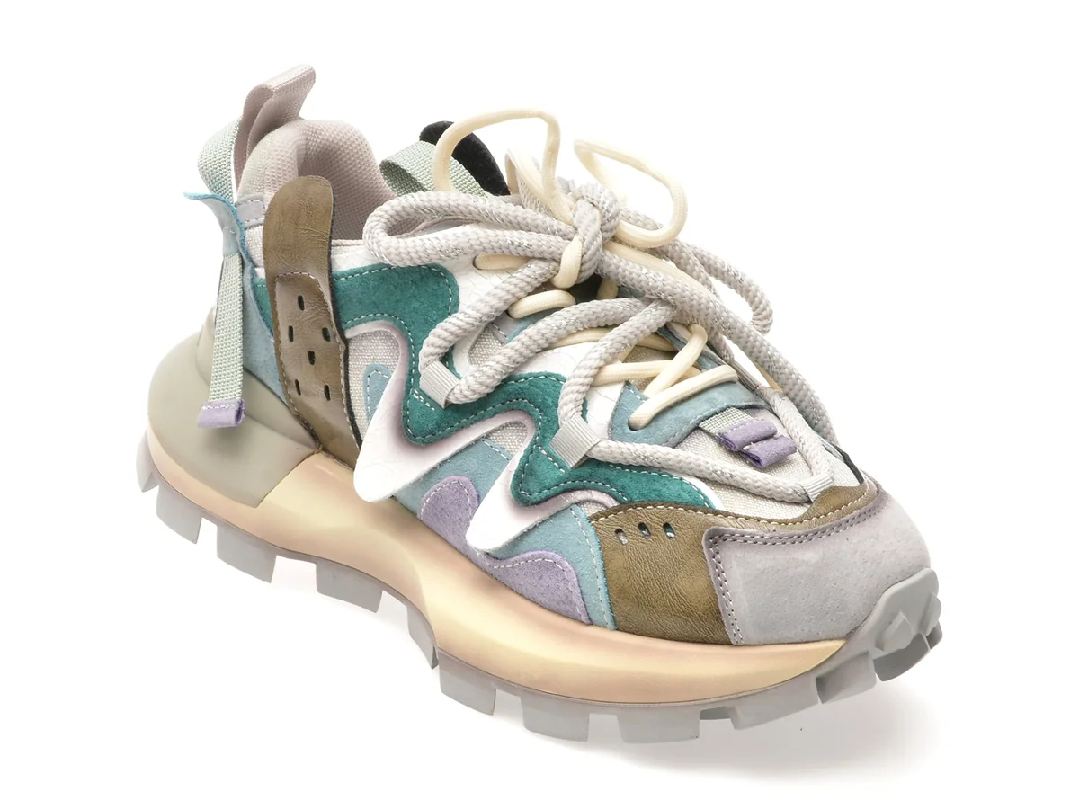 Pantofi Sport GRYXX Gri, 18191, Din Material Textil