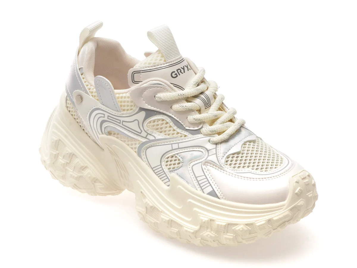 Pantofi Sport GRYXX Argintii, 24360, Din Material Textil