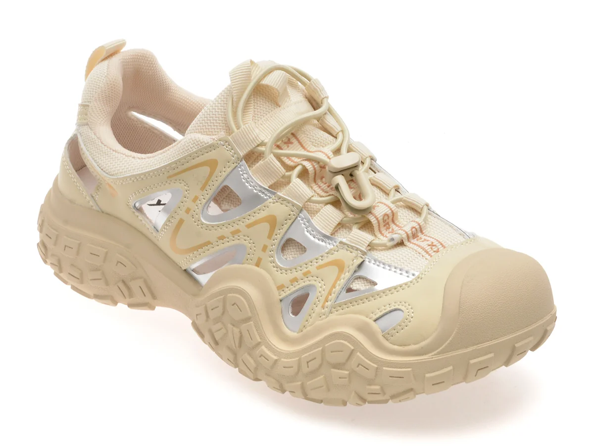 Pantofi Sport GRYXX Bej, 24311, Din Material Textil