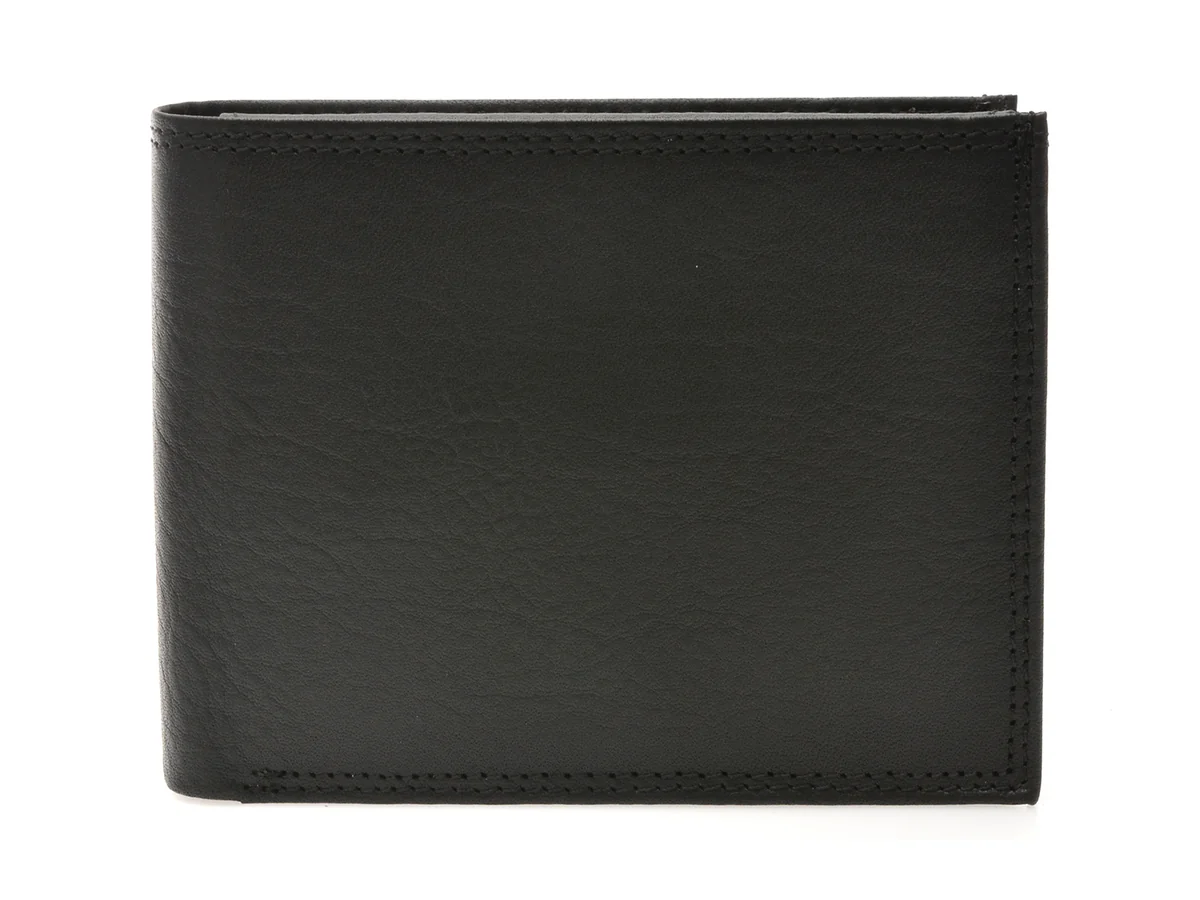 Portofel Negru, OP8411, Din Piele Naturala