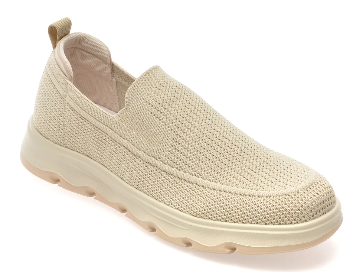 Pantofi Sport Epica Bej, 5206, Din Material Textil