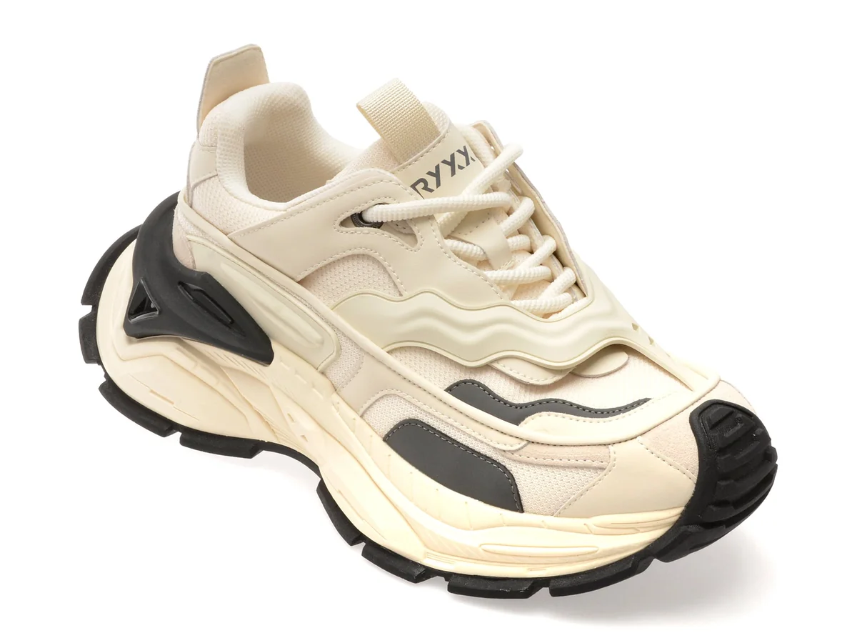 Pantofi Sport GRYXX Bej, 3832, Din Material Textil