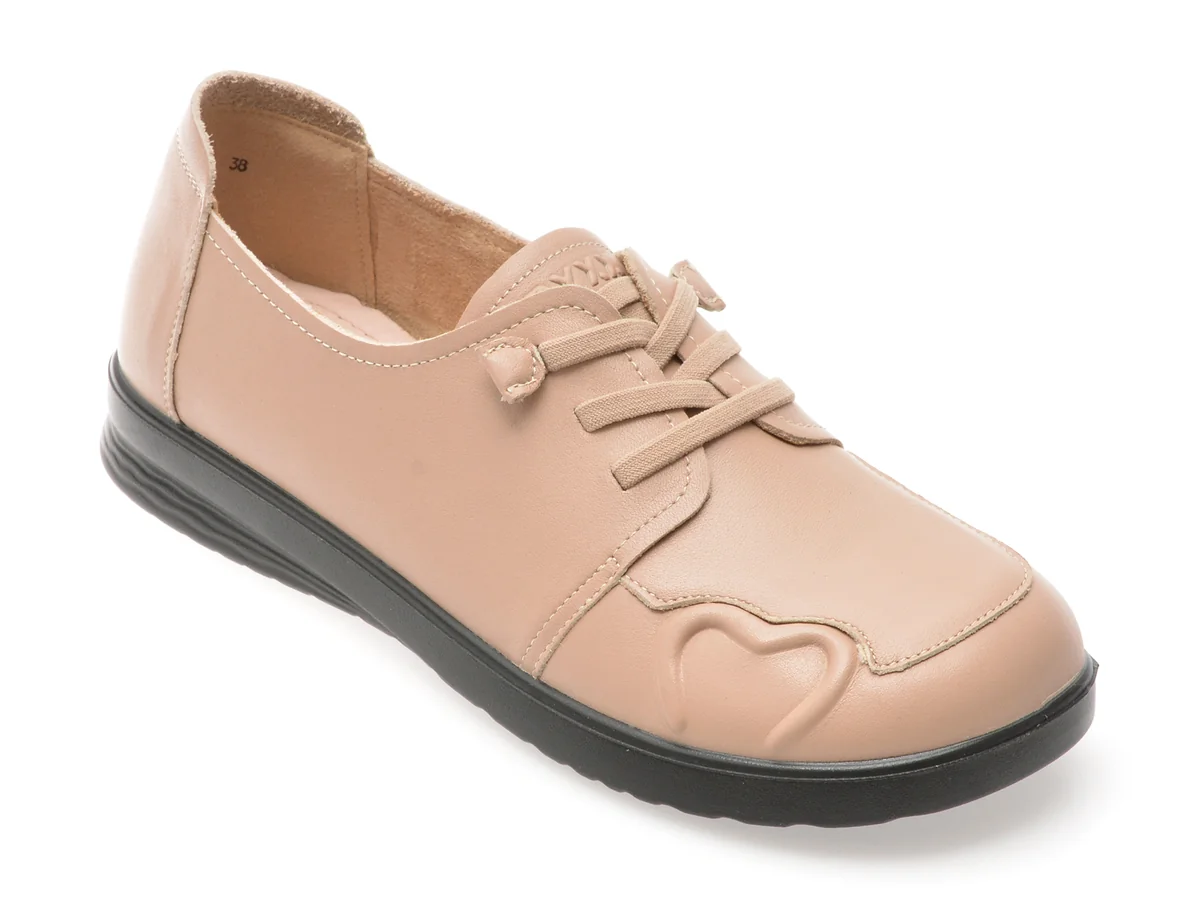 Pantofi GRYXX Nude, 375713, Din Piele Naturală