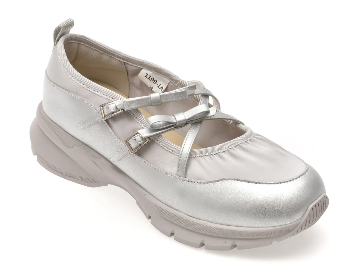 Pantofi Sport GRYXX Argintii, 11991, Din Material Textil