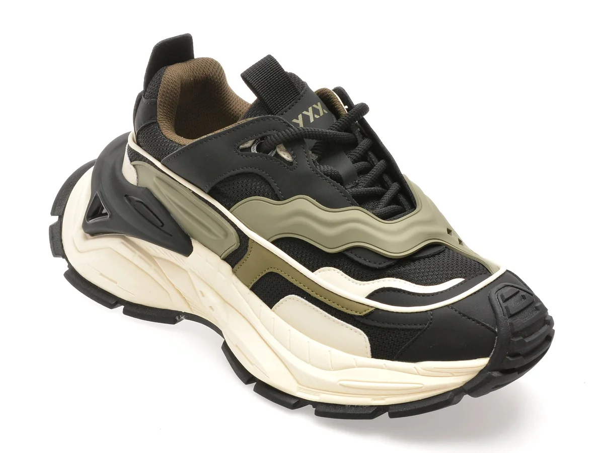 Pantofi Sport GRYXX Negri, 3832, Din Material Textil