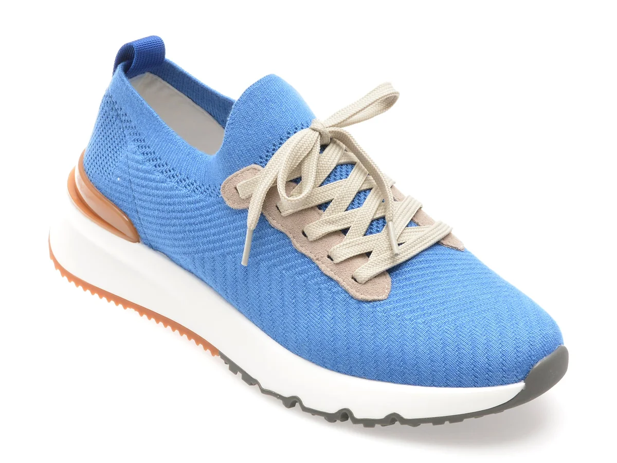 Pantofi Sport EPICA Albastri, 5207, Din Material Textil