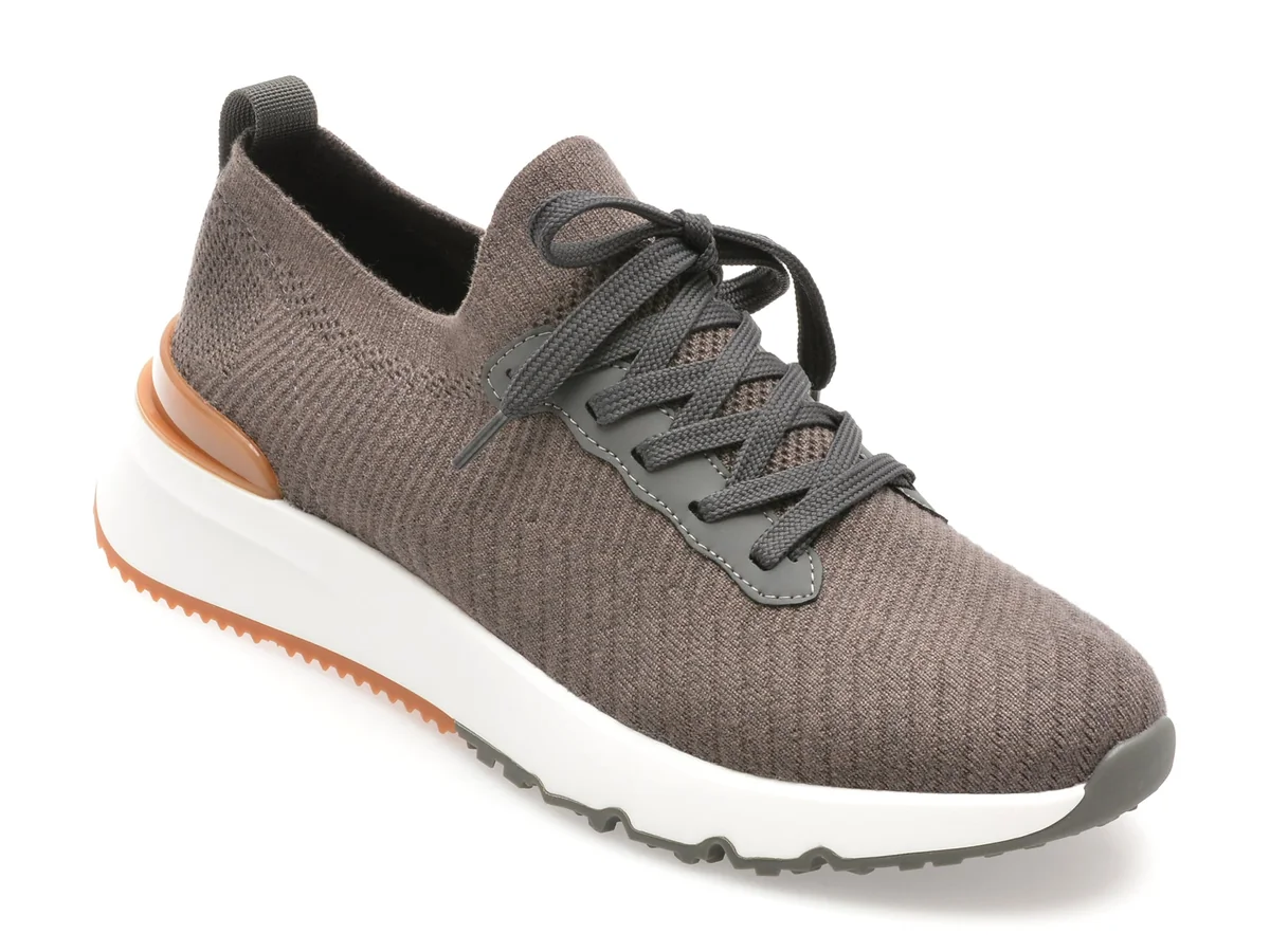 Pantofi Sport Epica Gri, 5207, Din Material Textil