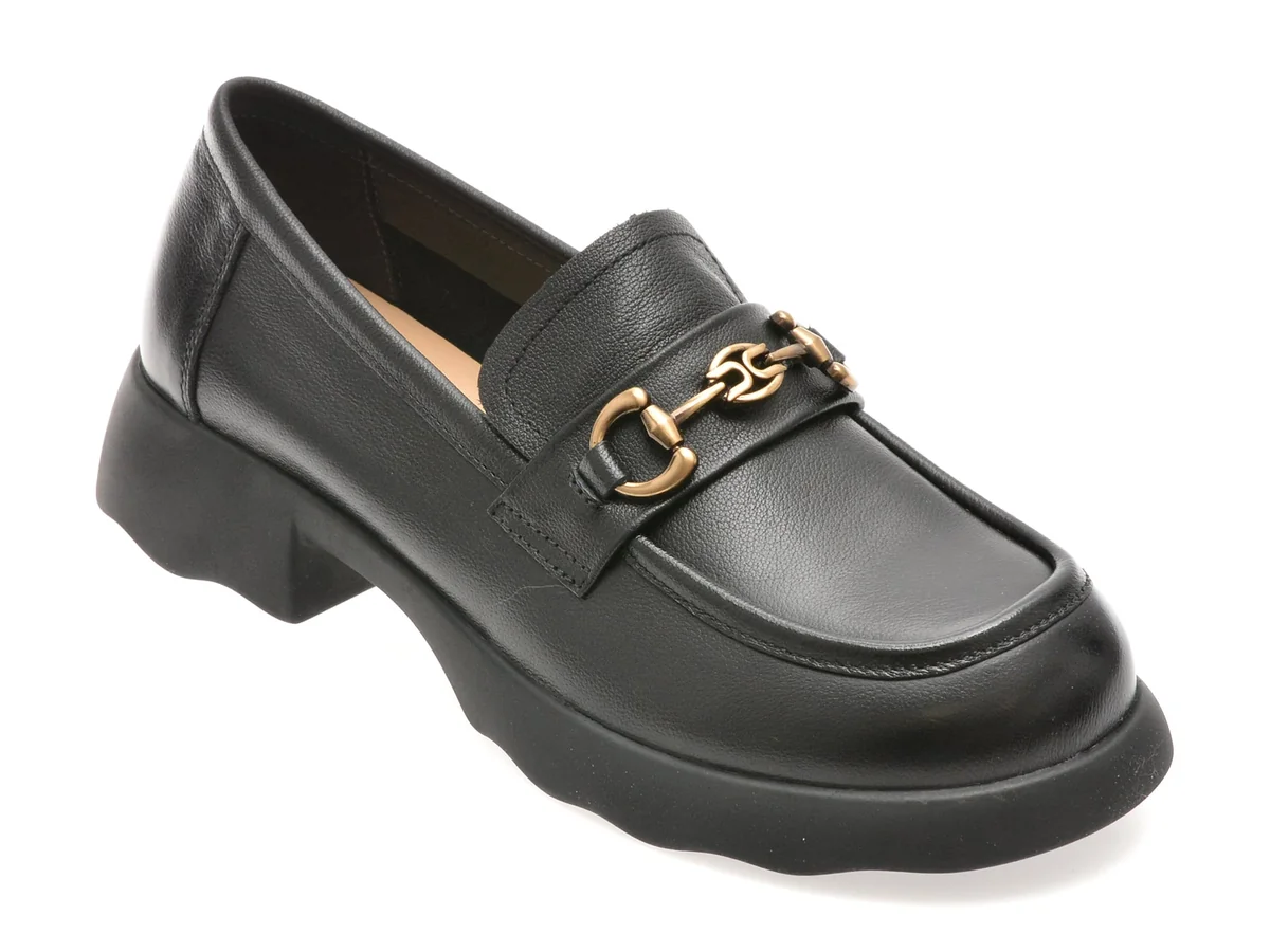 Mocasini GRYXX Negri, 8568, Din Piele Naturala