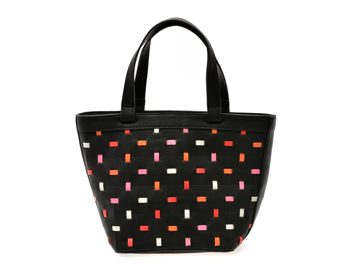 Geanta Desigual Neagra, SAXPC2, Din Piele Ecologica