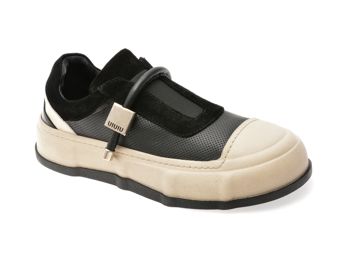 Pantofi Sport GRYXX Negri, 5731175, Din Piele Intoarsa