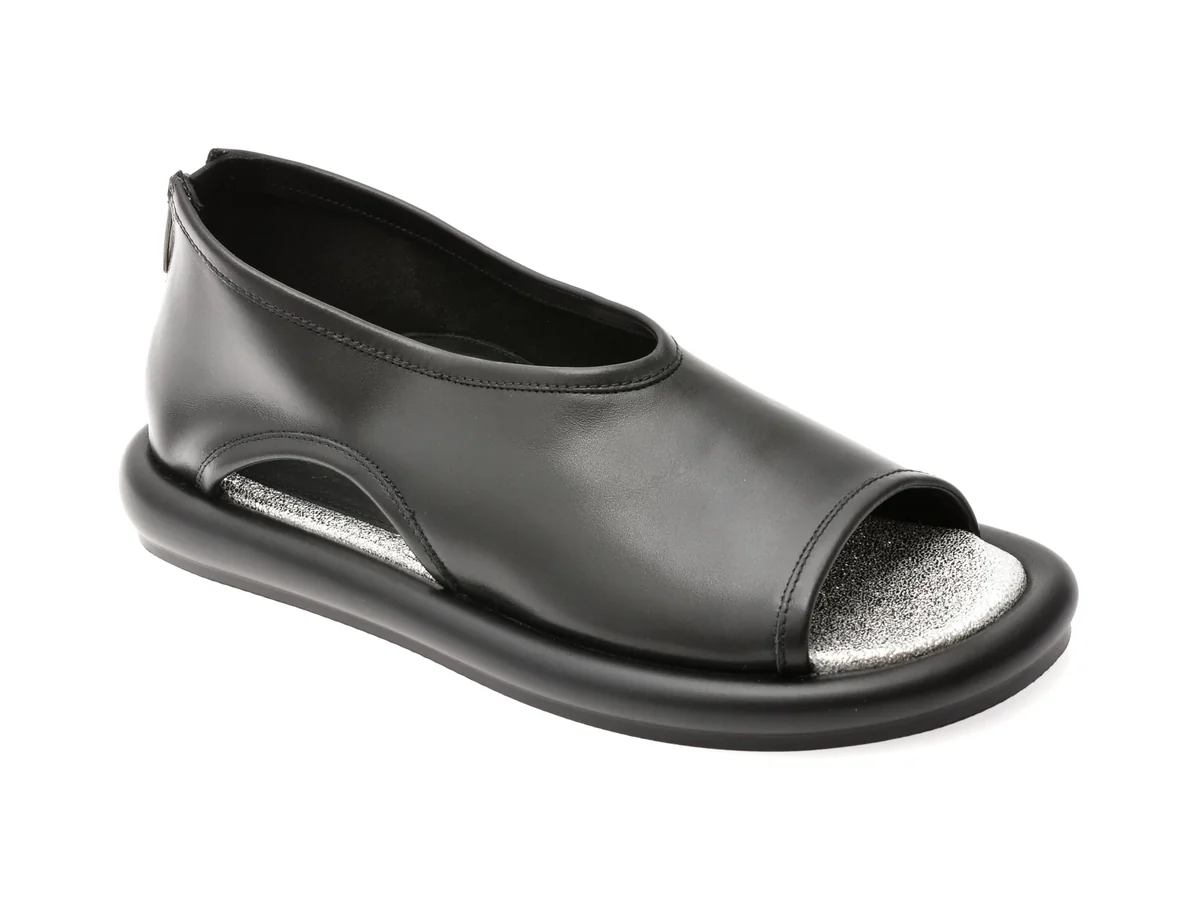 Sandale GRYXX Negre, 3642516, Din Piele Naturala