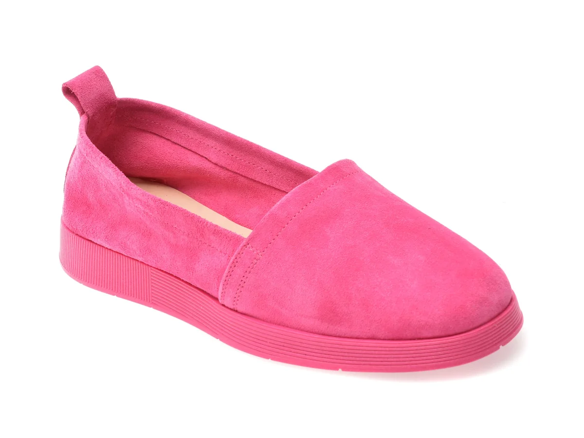 Pantofi GRYXX Fucsia, 3642513, Din Piele Intoarsa