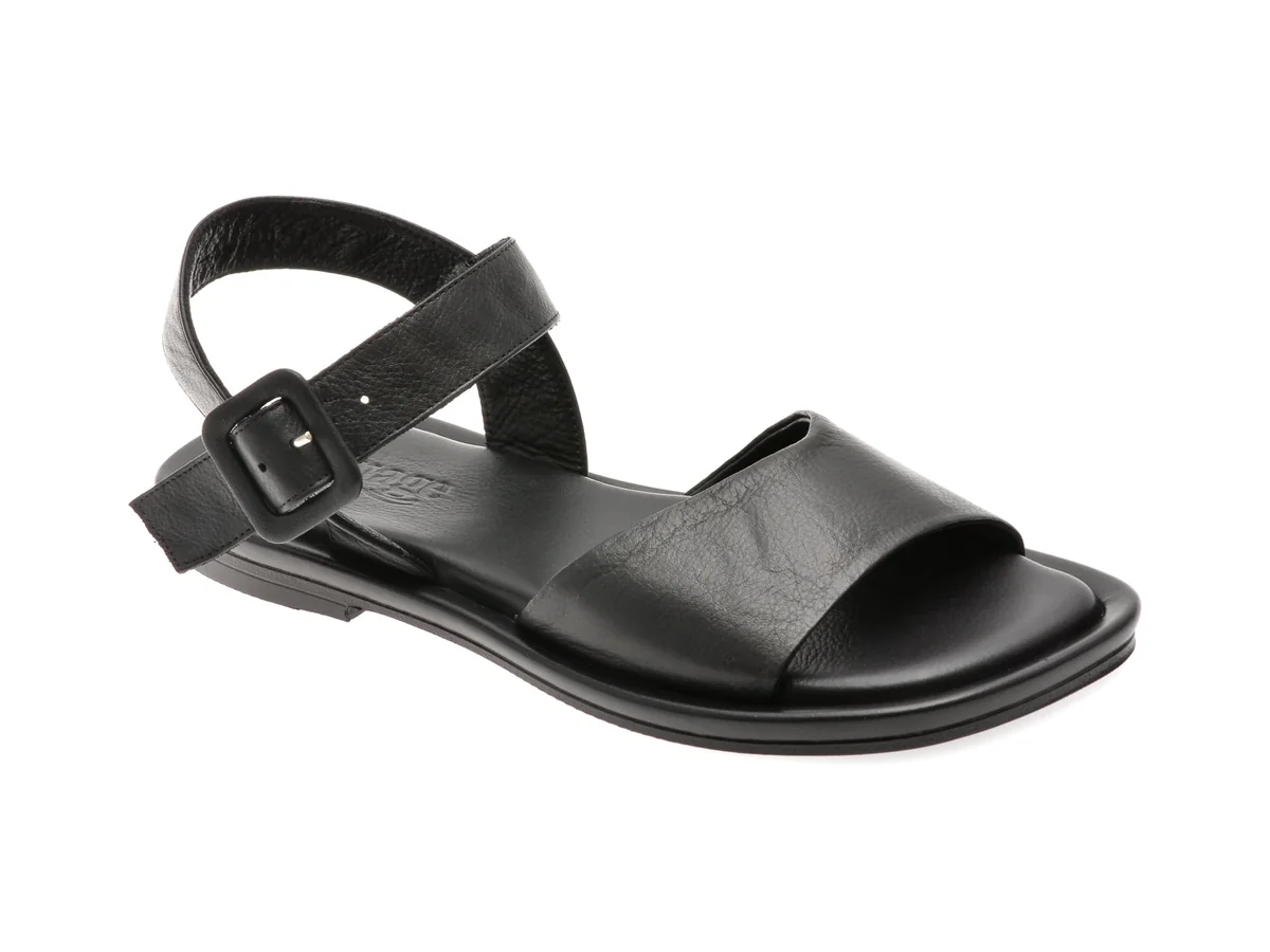 Sandale Image Negre, 459884, Din Piele Naturala