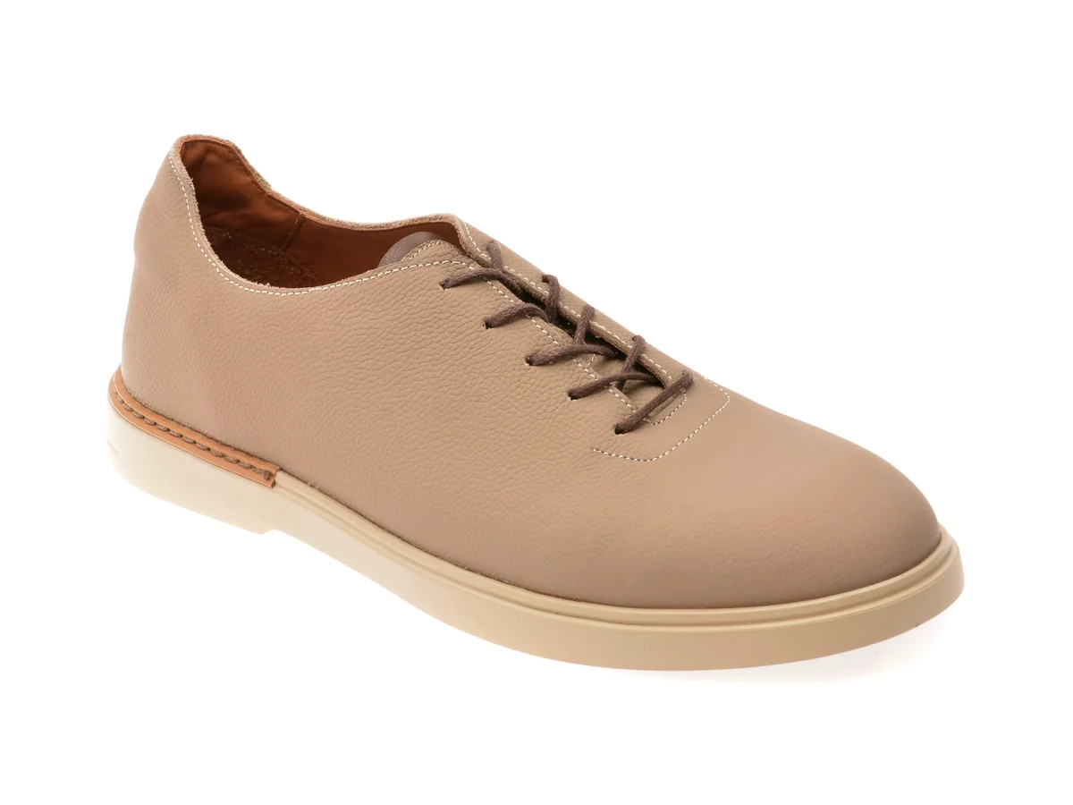 Pantofi GRYXX Gri, 13102, Din Piele Naturala