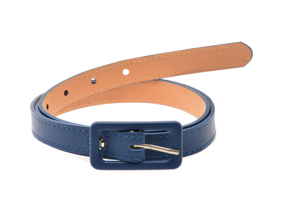 Curea Gryxx Albastra, FG1, Din Piele Naturala