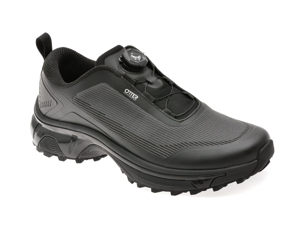 Pantofi Sport OTTER Negri, 901, Din Material Textil