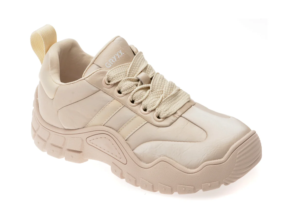 Pantofi Sport GRYXX Gri, M760, Din Piele Ecologica