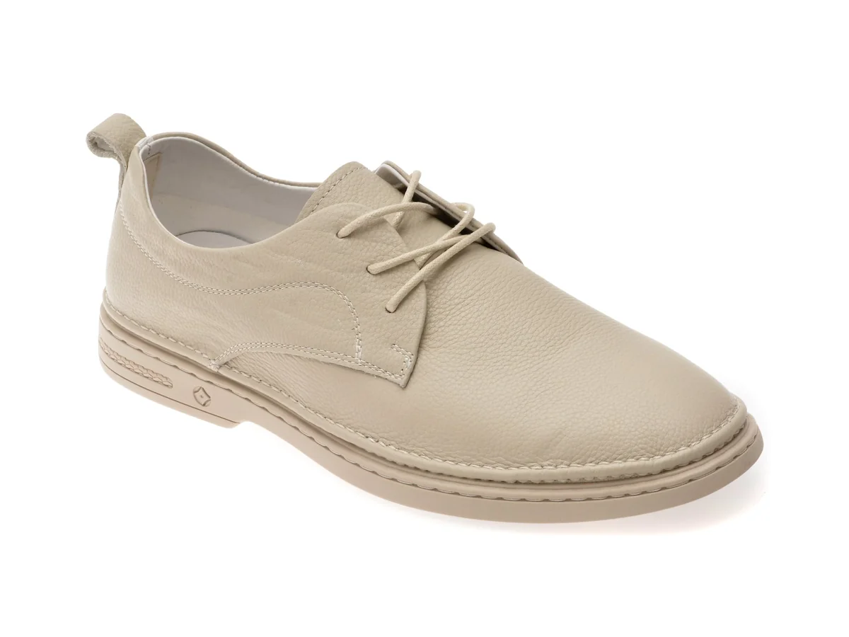 Pantofi GRYXX Gri, 1002, Din Piele Naturala