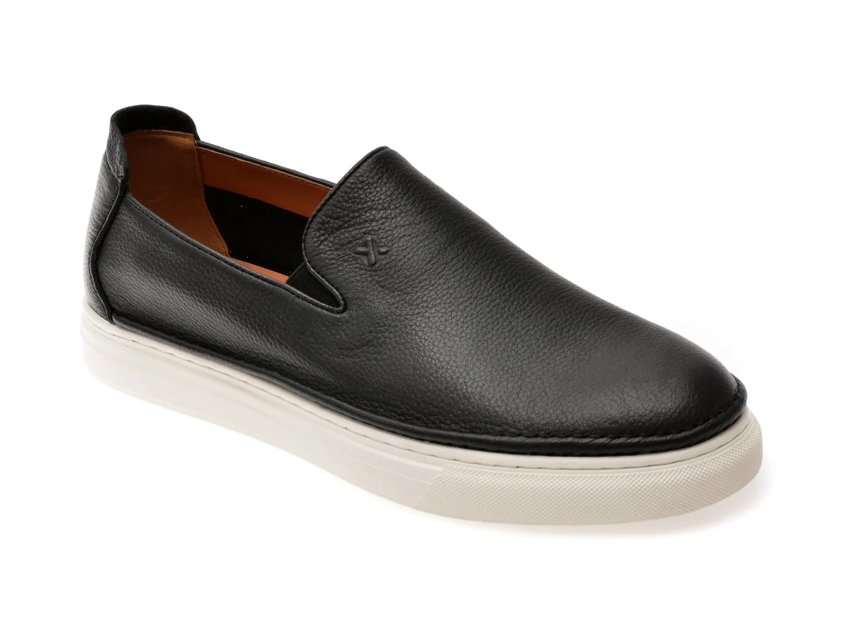 Pantofi GRYXX Negri, 919, Din Piele Naturala