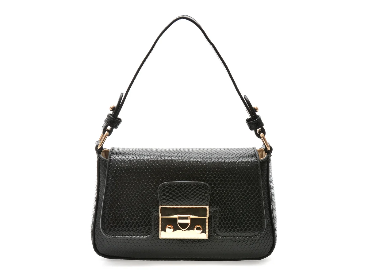 Geanta Epica Neagra, HSY66, Din Piele Ecologica