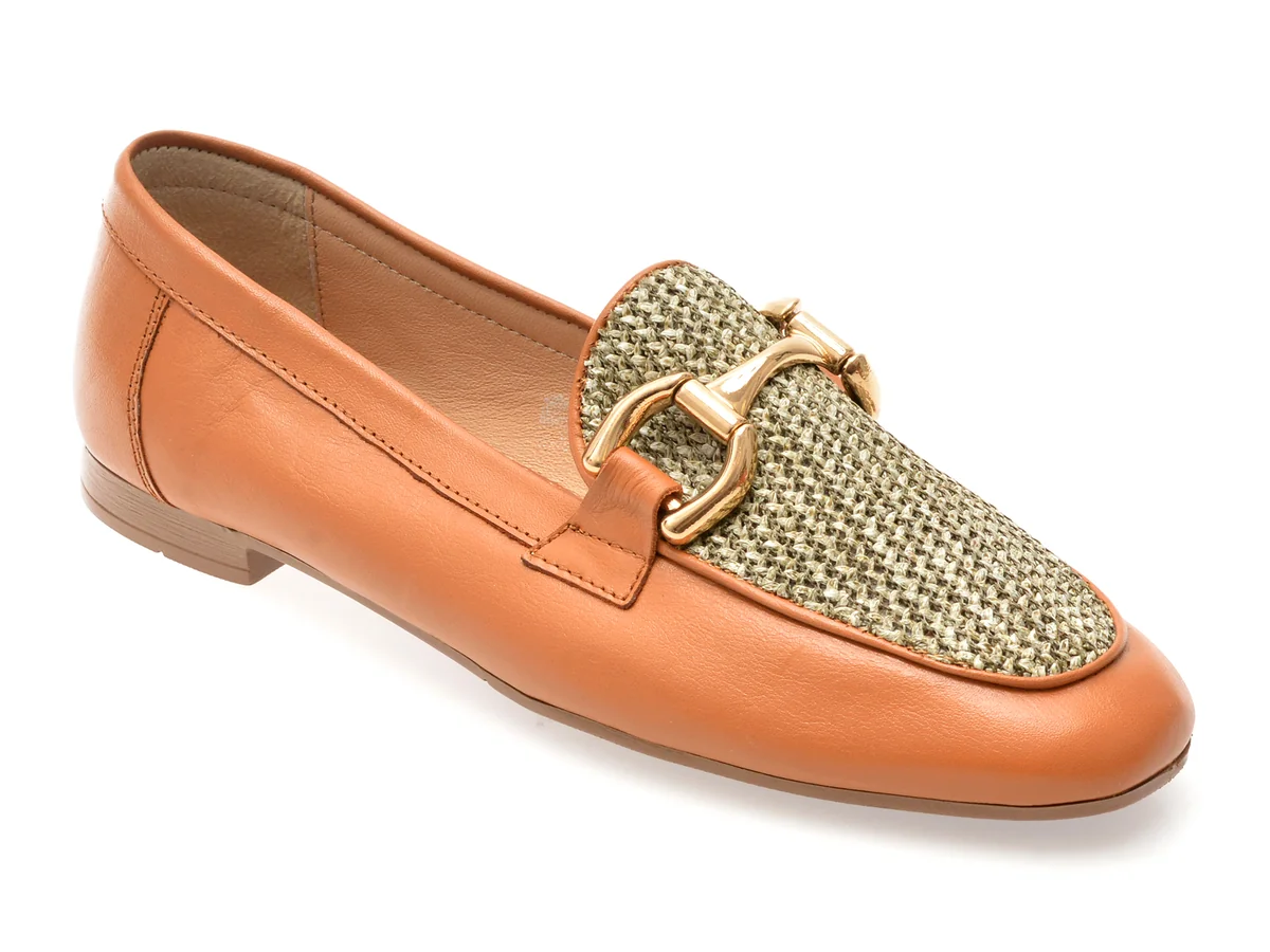 Mocasini EPICA Maro, 60, Din Piele Naturala