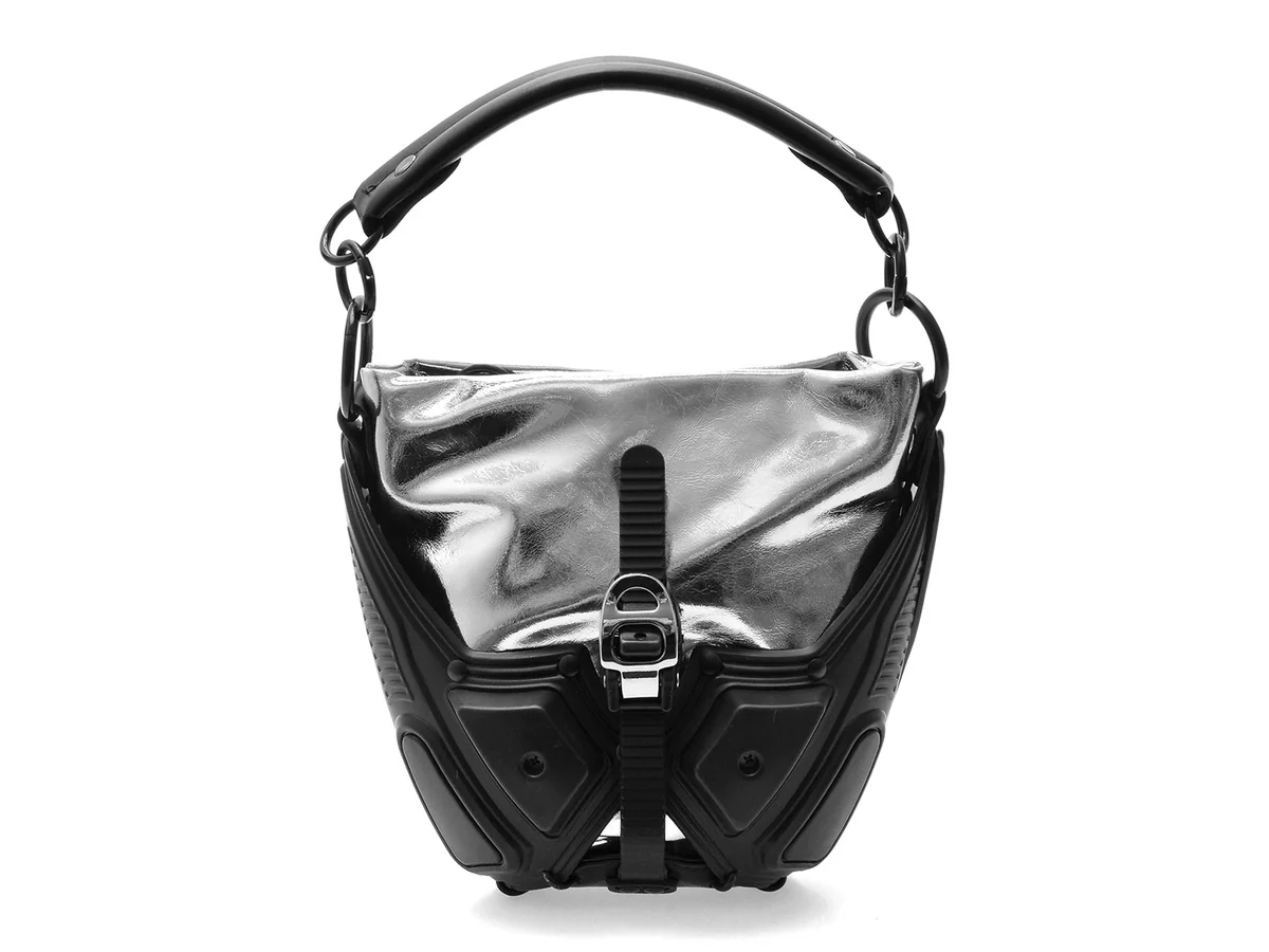 Geanta GRYXX Argintie, 18804, Din Piele Ecologica