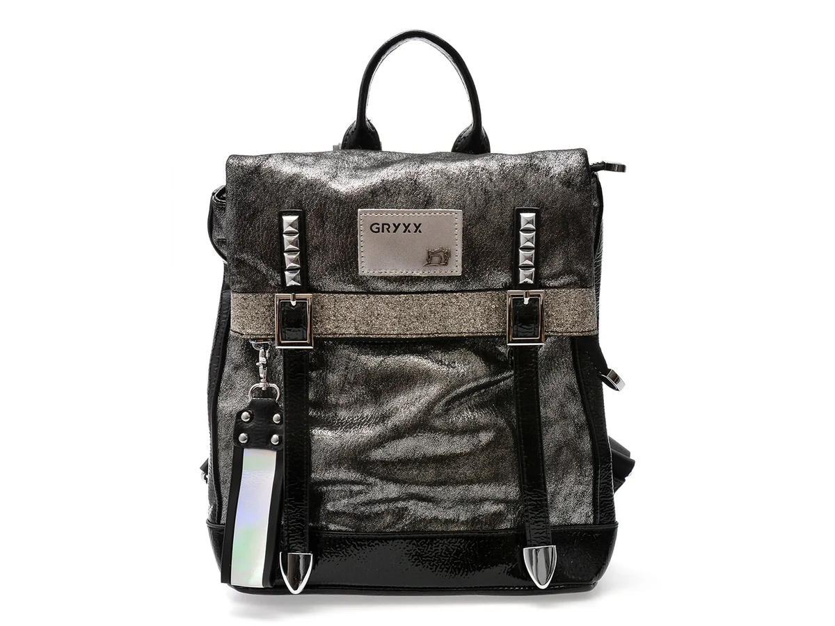 Rucsac GRYXX Negru, 64144, Din Piele Ecologica