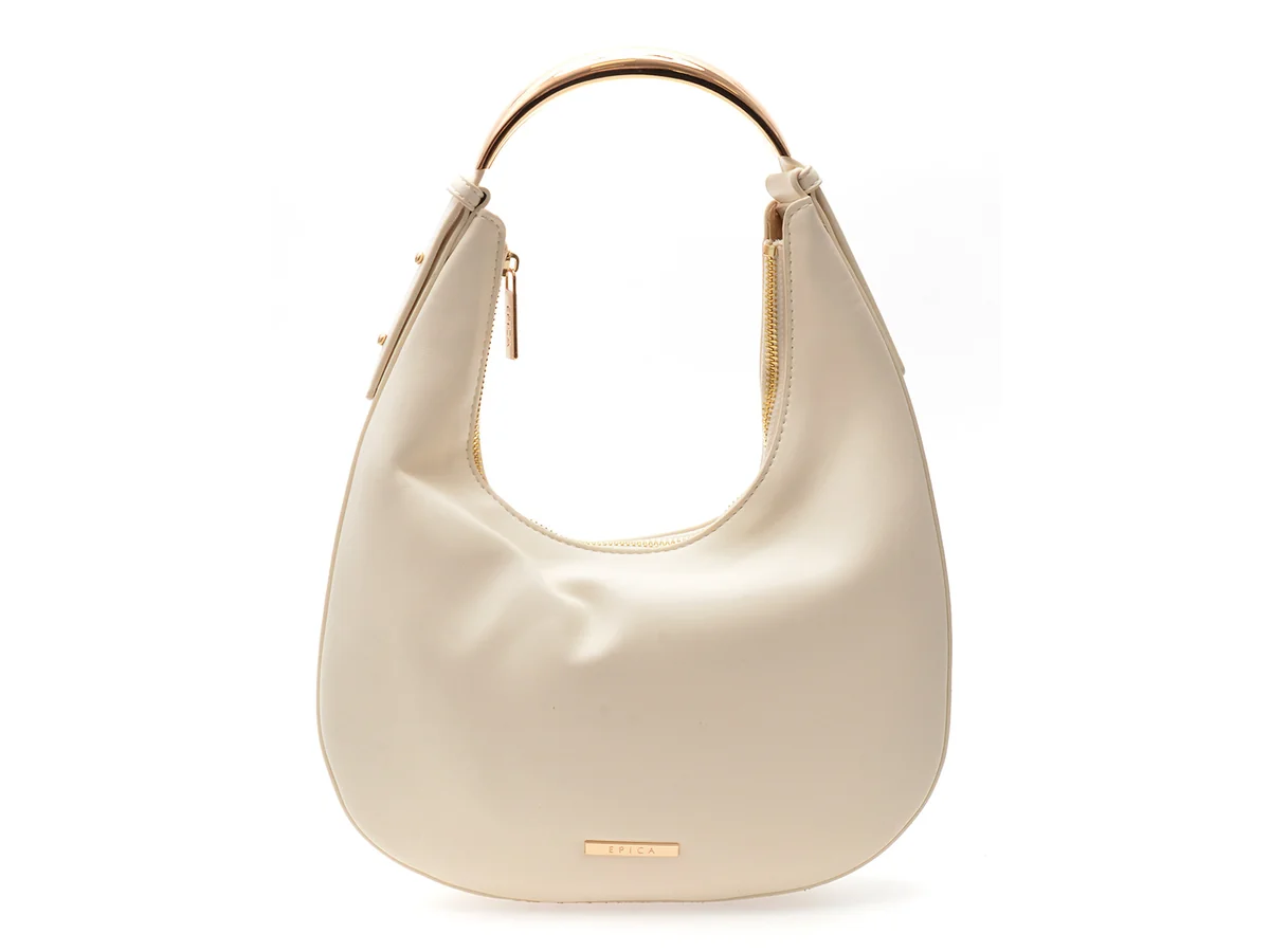 Geanta EPICA Alba, 1, Din Piele Ecologica