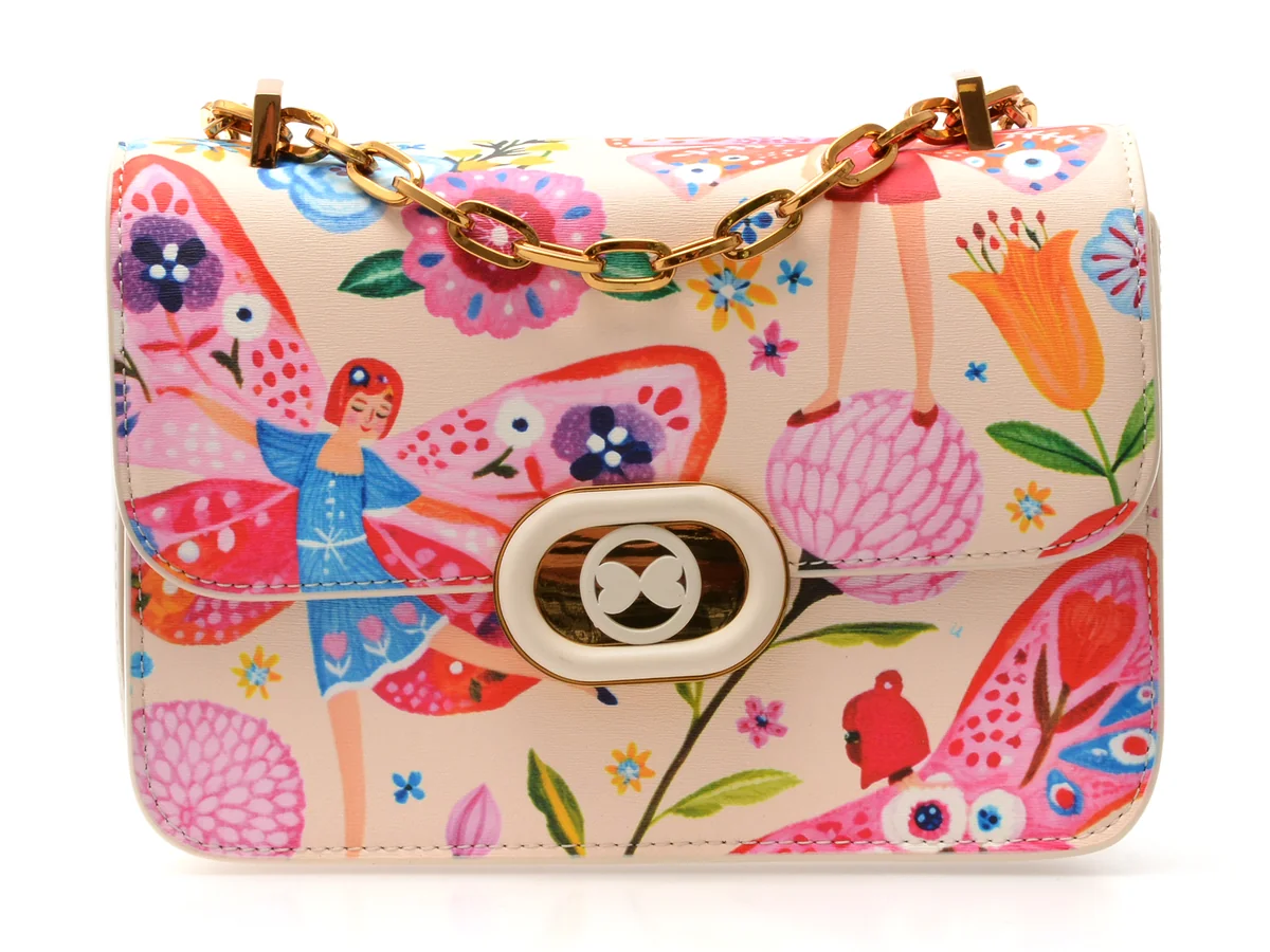 Geanta Epica Multicolor, 632, Din Piele Ecologica