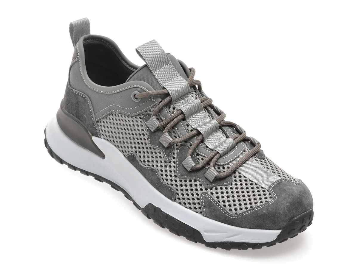 Pantofi Sport GRYXX Gri, 93277, Din Material Textil